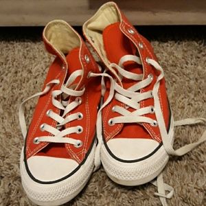 Red High Top Coverse